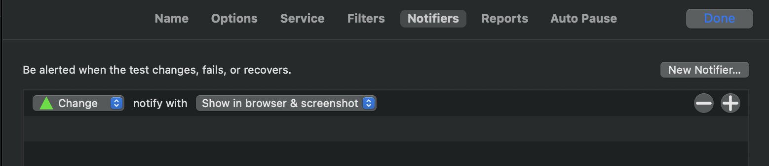 Use notifier