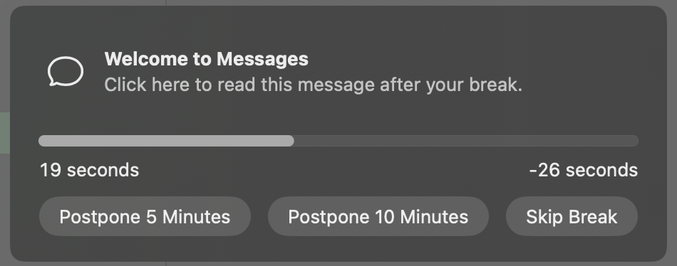 Welcome to Messages