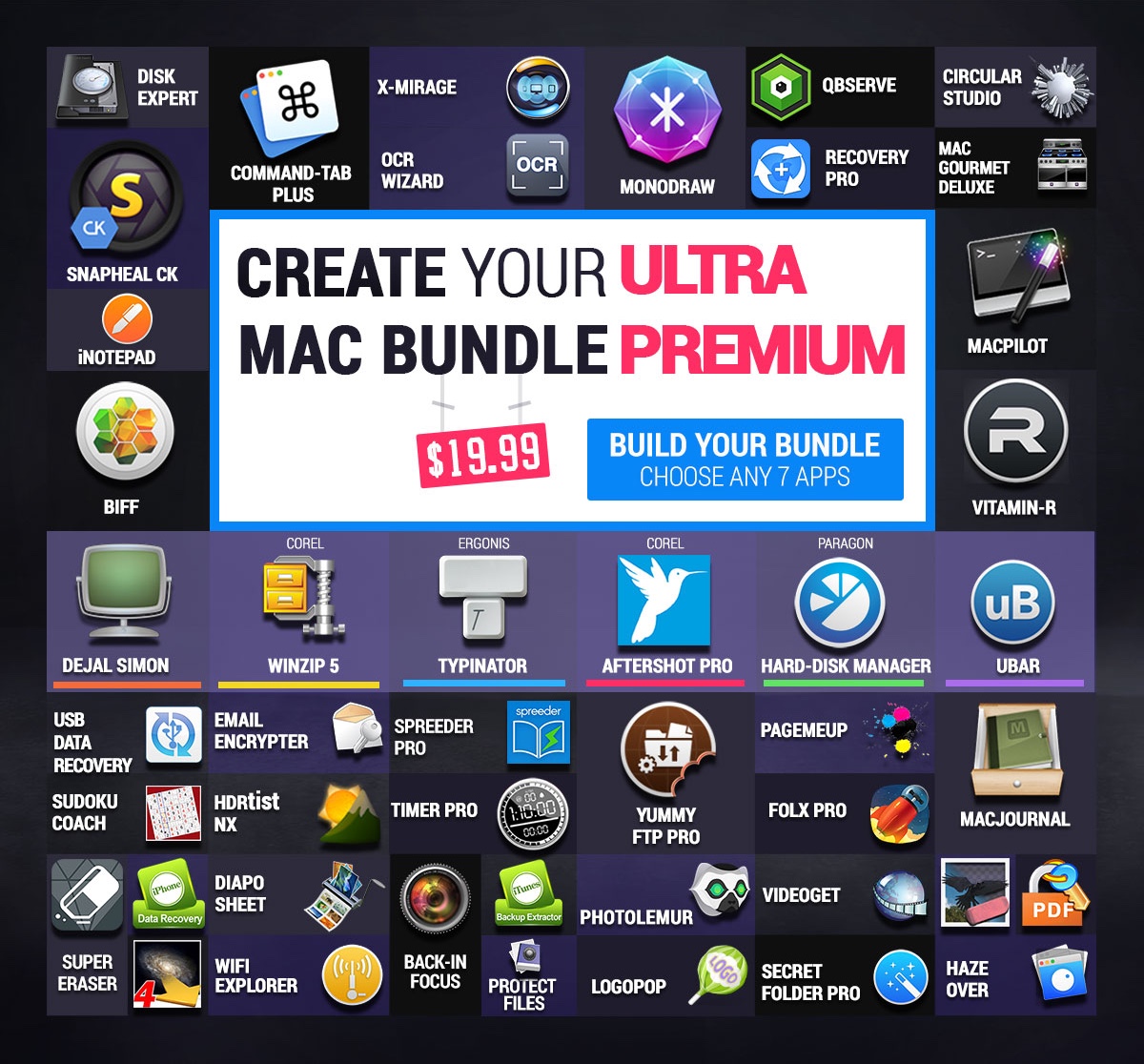 Premium bundle. Yummy FTP Pro. Где в Мак Bundle.